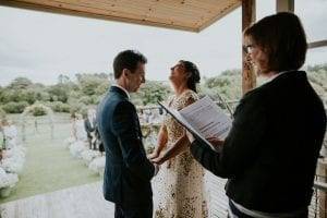 Trenderway weddings Cornwall