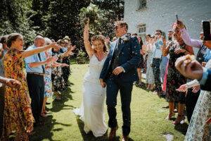 Trenderway weddings Cornwall