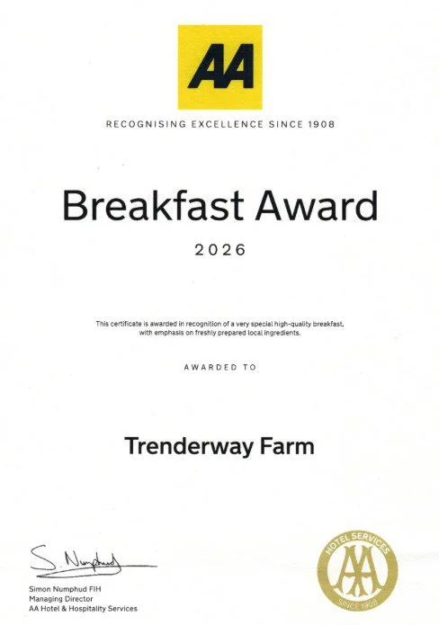 AA 5 Star Breakfast Award 2026